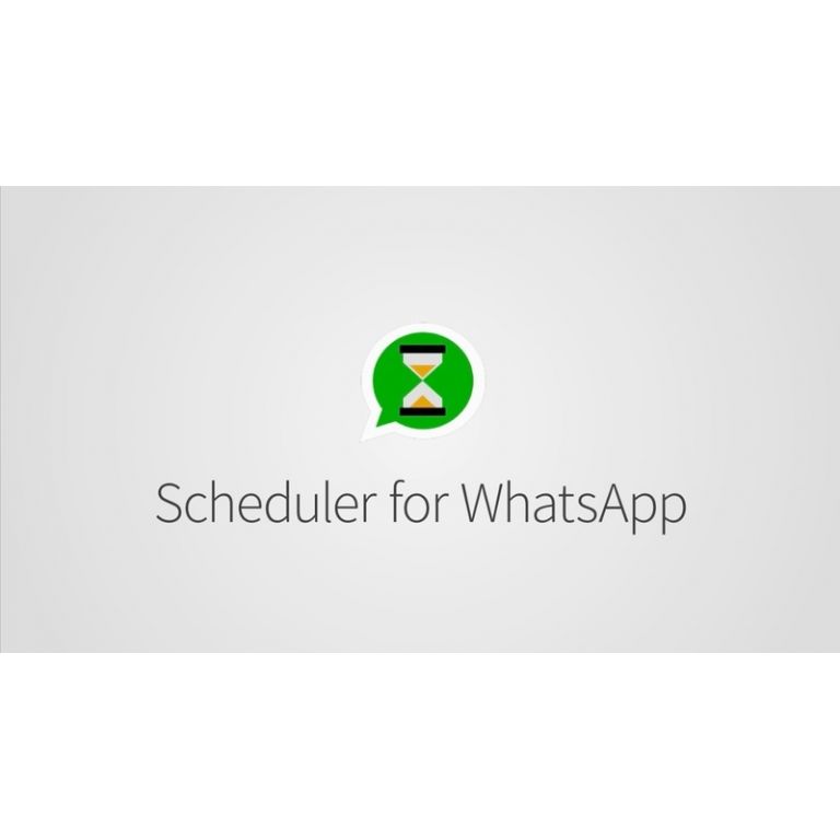 As puedes programar mensajes de WhatsApp para que se manden solos