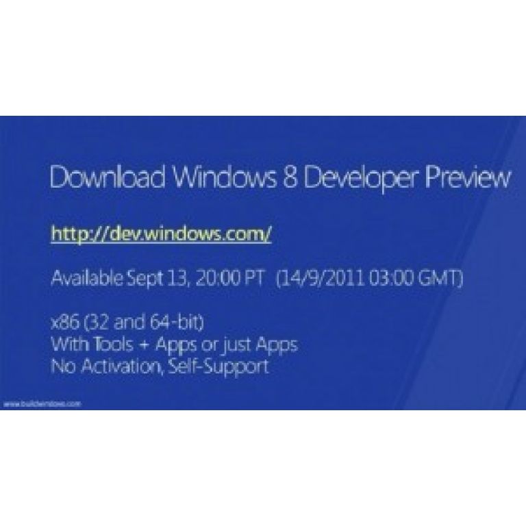 Ya se puede descargar la versin previa para desarrolladores de Windows 8
