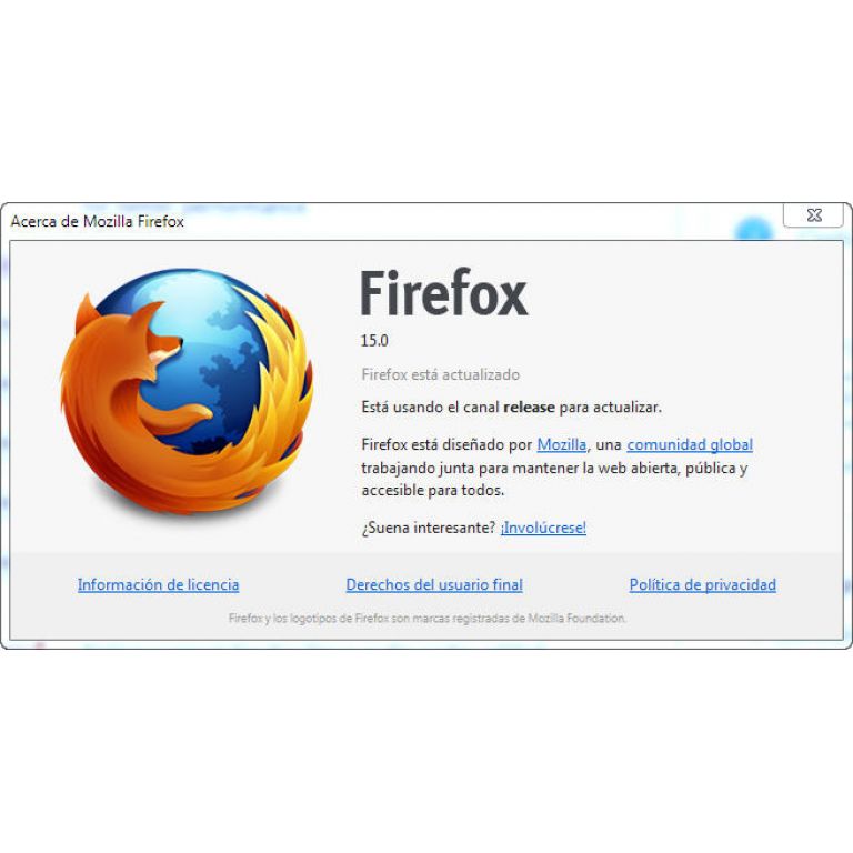 Firefox 15 llega con menos consumo de memoria y actualizaciones automticas.