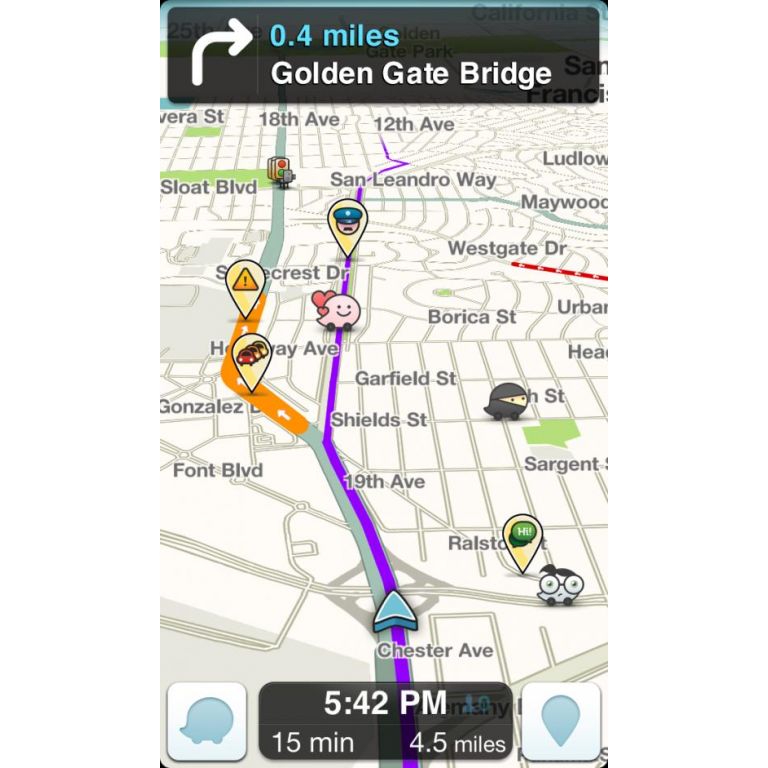 Waze, la mejor aplicacin para mviles