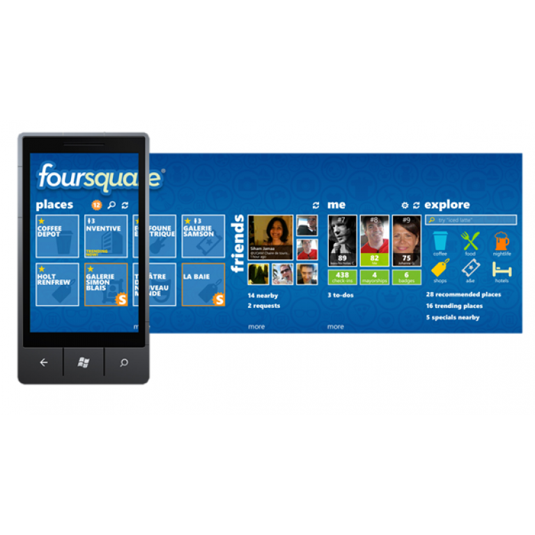 Para mejorar sus bsquedas, Microsoft invierte en Foursquare