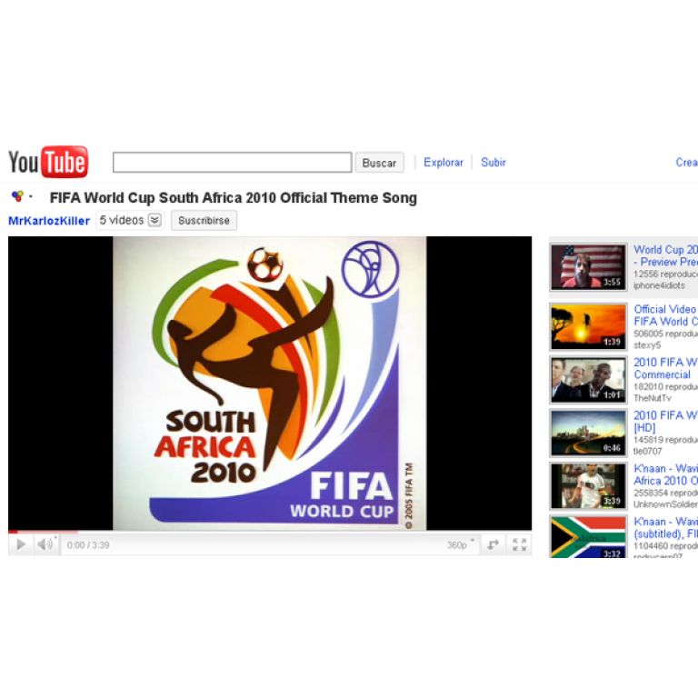 YouTube eliminar los videos relacionados con el Mundial