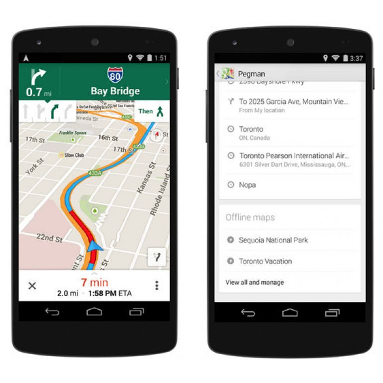 Google mejora su aplicacin de mapas para mviles
