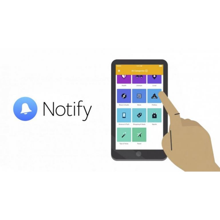 Notify, la app de noticias de Facebook