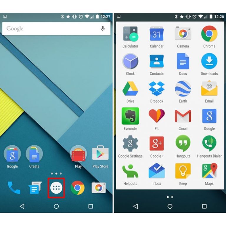 Android podra decirle adis al cajn de aplicaciones