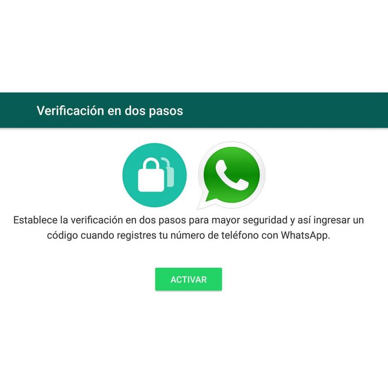 WhatsApp ahora cuenta con verificacin de dos pasos
