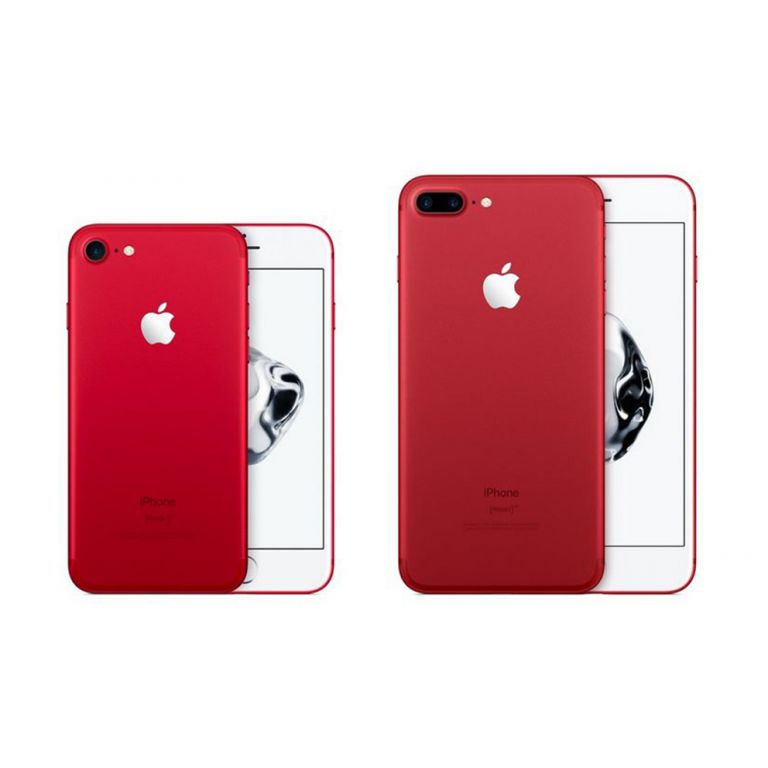 Apple anuncia el iPhone 7 en color rojo