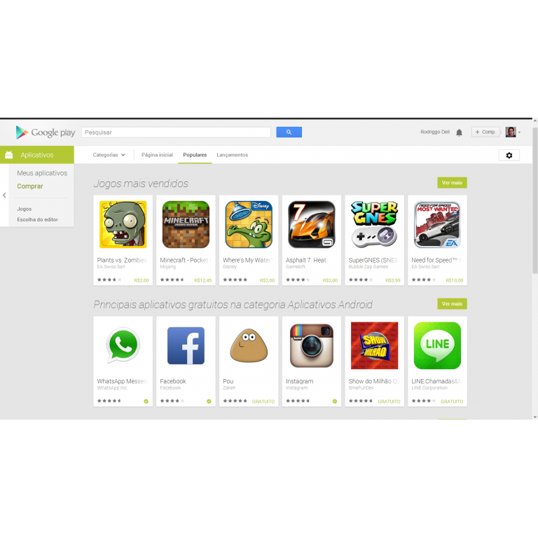 Google cambia su sistema de ranking en la Play Store