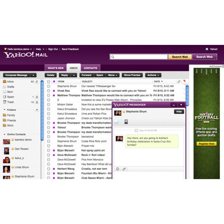 Yahoo! Mail se renueva pensando en twitter y facebook