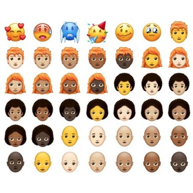 As lucen los 150 nuevos emojis que llegarn a iOS y Android durante 2018