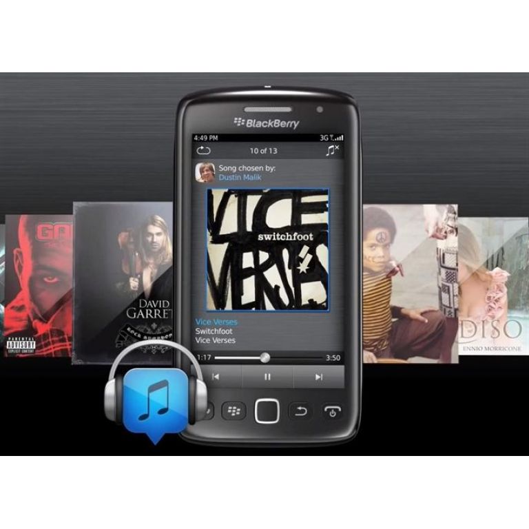 Research In Motion lanz su servicio BlackBerry Music