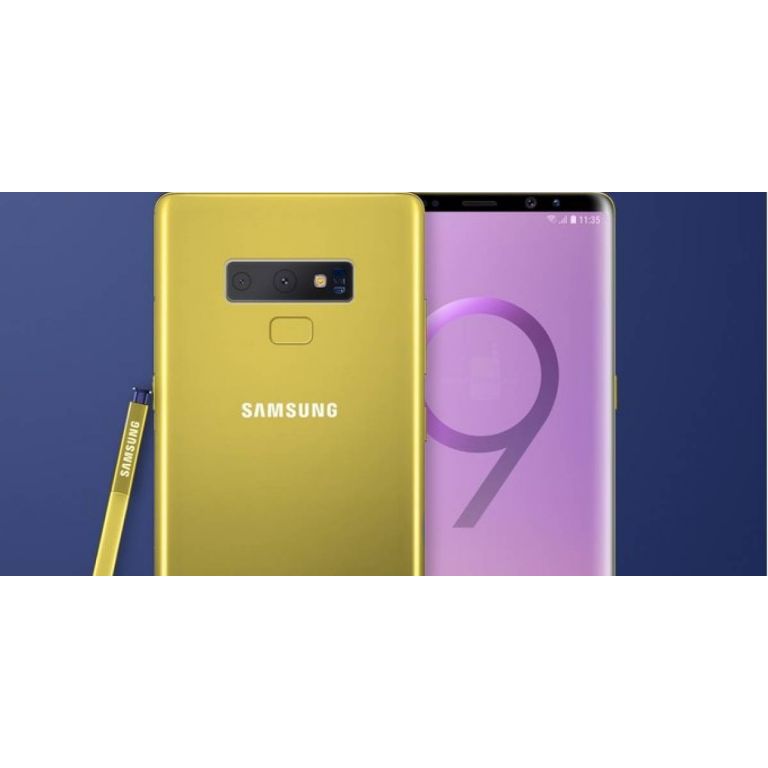 As se vera el Galaxy Note 9 en su nuevo color amarillo
