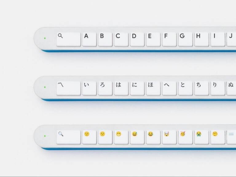 Imágenes de Google y su teclado de más de un metro de largo