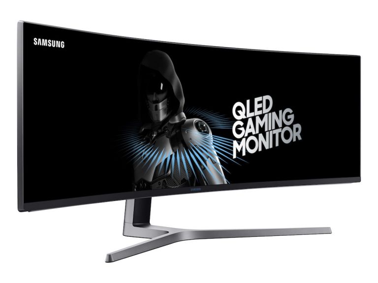 Samsung anunció un gigantesco monitor curvo para gamers
