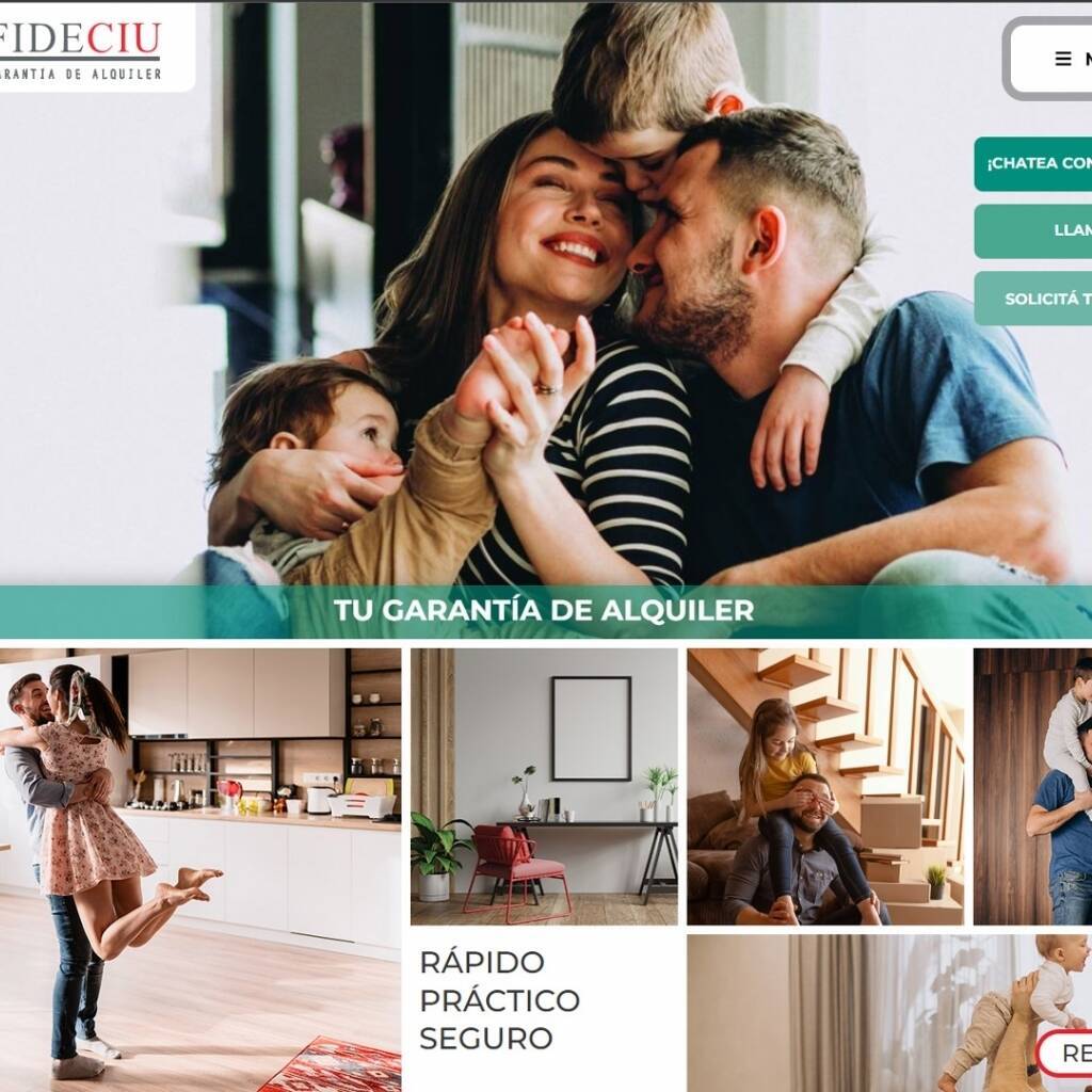 FIDECIU garantía inmobiliaria web